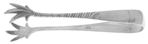 Colonial (Sterling, 1885) Small Sugar Tongs