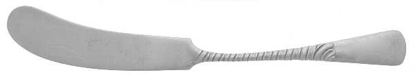 Colonial (Sterling, 1885) Flat Handle Butter Spreader