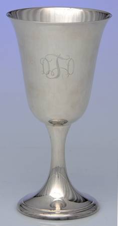 Colonial (Silverplate, Hollowware) Water Goblet