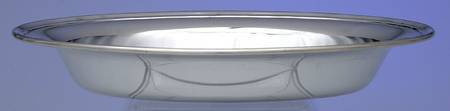 Colonial (Silverplate, Hollowware) Double Vegetable Bowl-No Lid
