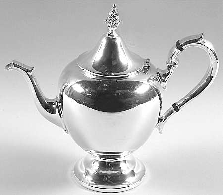 Colonial (Silverplate, Hollowware) Teapot