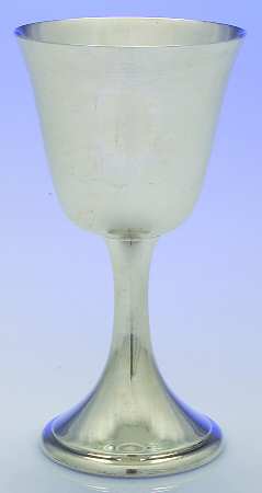 Colonial (Silverplate, Hollowware) Silverplate Wine Goblet