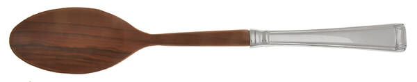 Column (Stainless) Salad Serving Spoon with Wooden Bowl HC