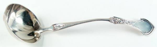 Corinthian (Sterling, 1872) Small Solid Soup Ladle