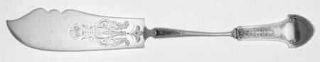 Corinthian (Sterling, 1872) Flat Handle Bright Cut Master Butter