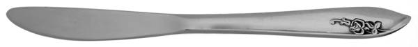 Coral Rose (Stainless) Flat Handle Butter Spreader