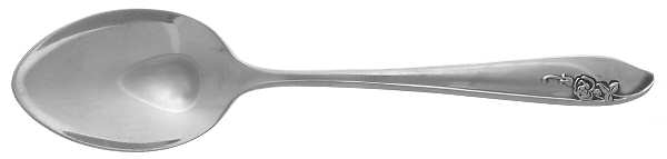 Coral Rose (Stainless) Place/Oval Soup Spoon