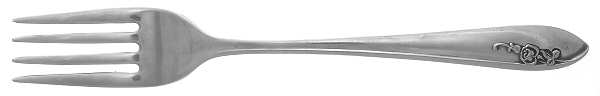 Coral Rose (Stainless) Individual Salad Fork