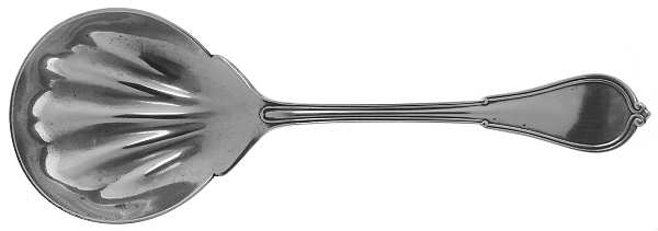 Cottage (Sterling, 1861, No Monograms) Small Solid Berry/Casserole Spoon