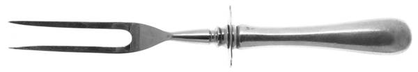 Covington (Sterling, 1914) Small Steak Carving Fork with Stainless Prongs
