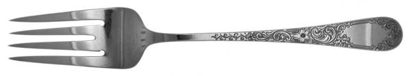 Covington-Engraved (Sterling, 1914) Individual Salad Fork