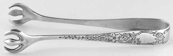 Covington-Engraved (Sterling, 1914) Bon Bon Tongs