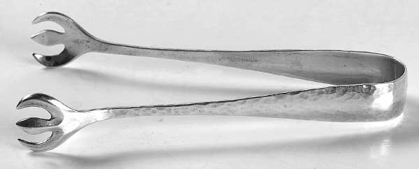 Covington-Hammered (Sterling, 1914) Small Sugar Tongs