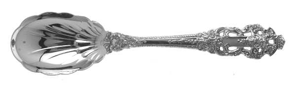 Crown Baroque (Sterling, 1975) Sugar Shell Spoon