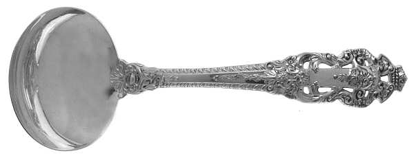 Crown Baroque (Sterling, 1975) Solid Gravy Ladle