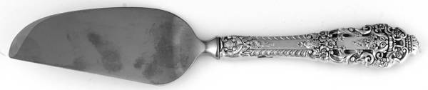 Crown Baroque (Sterling, 1975) Cheese Knife with Stainless Blade
