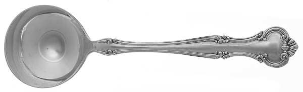 Cromwell (Sterling, 1900, No Monos) Round Bowl Soup Spoon (Bouillon)