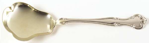 Cromwell (Sterling, 1900, No Monos) Oversize Solid Salad Serving Spoon