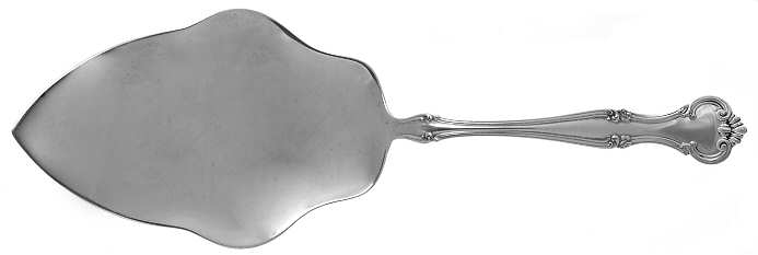 Cromwell (Sterling, 1900, No Monos) Large Solid Pie Knife