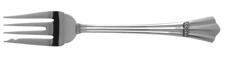 Danube (Stainless) Individual Salad Fork by Gorham Silver