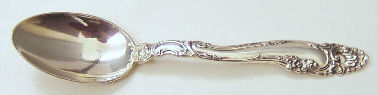 Decor (Sterling, 1953, No Monograms) Teaspoon by Gorham Silver