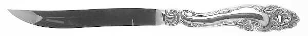 Decor (Sterling, 1953, No Monograms) Individual Steak Knife Hollow Handle
