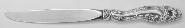 Decor (Sterling, 1953, No Monograms) Modern Hollow Knife