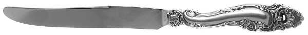 Decor (Sterling, 1953, No Monograms) New French Hollow Knife