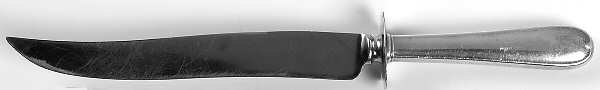 Dolly Madison (Sterling, 1929) Large Carving/Roast Knife StnlBl w/Sterling Guard