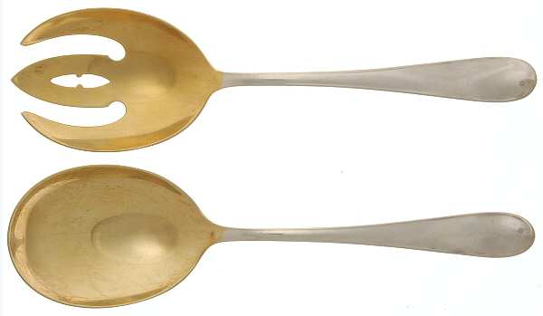 Dolly Madison (Sterling, 1929) (2 Pc) Solid Salad Set