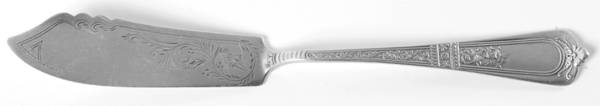 Domestic (Sterling, 1880) Flat Handle Master Butter Knife