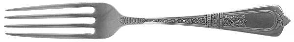 Domestic (Sterling, 1880) Solid Youth Tea Fork