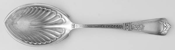 Domestic (Sterling, 1880) Preserve Spoon
