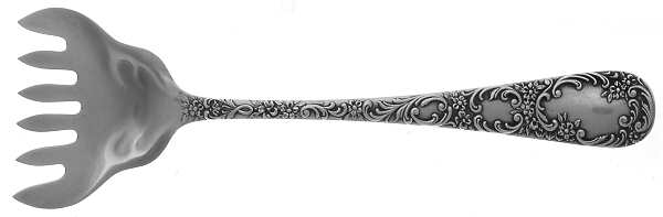 Douglas (Sterling, 1899) Large Solid Tined Sardine Serving Fork