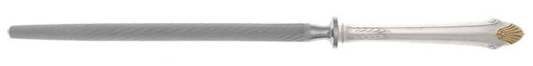 Edgemont Gold (Sterling, Gold Accent, 1987) Sharpener Knife with Steel Rod HC