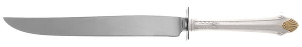 Edgemont Gold (Sterling, Gold Accent, 1987) Carving Knife Small with Stainless Blade HC