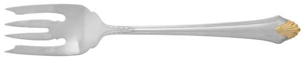 Edgemont Gold (Sterling, Gold Accent, 1987) Individual Salad Fork