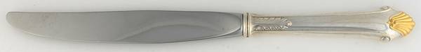 Edgemont Gold (Sterling, Gold Accent, 1987) Modern Hollow Knife