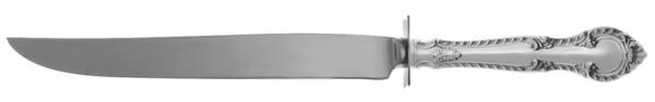 English Gadroon (Sterling, 1939, No Monos) Carving Knife Small with Stainless Blade HC