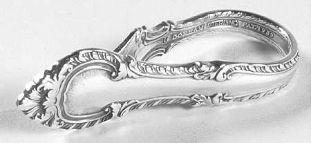 English Gadroon (Sterling, 1939, No Monos) Napkin Clip HC