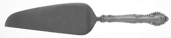English Gadroon (Sterling, 1939, No Monos) Pie and Cake Server with Stainless Blade