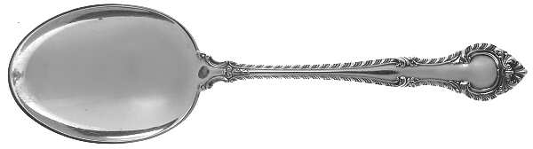 English Gadroon (Sterling, 1939, No Monos) Solid Serving Spoon