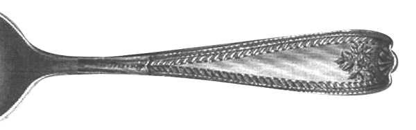 Engraved 33 (Sterling, 1885) by Gorham Silver