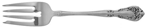 Essex (Silverplate, 1980) Medium Solid Cold Meat Serving Fork