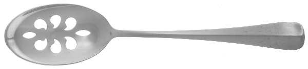 Ethan Allen (Satin Finish, Stainless) Pierced Tablespoon (Serving Spoon)