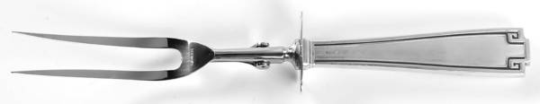 Etruscan (Sterling, 1913) Large Stainless-Prong Roast Carving Fork