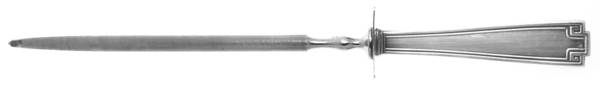 Etruscan (Sterling, 1913) Large Steel Rod Knife Sharpener