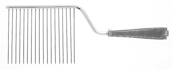 Etruscan (Sterling, 1913) Cake Breaker with Silverplate Prongs