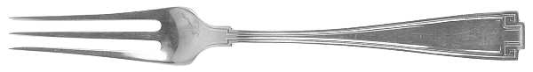 Etruscan (Sterling, 1913) Individual Solid Fruit Fork