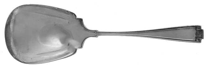 Etruscan (Sterling, 1913) Solid Salad Serving Spoon